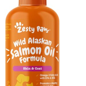 Zesty Paws Wild Alaskan Salmon Oil for Dogs